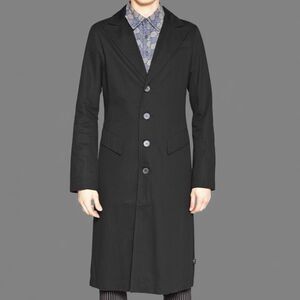 TRIPP NYC Goth Punk Emo Gothic JOKER BATMAN Black Jacket Trench Coat